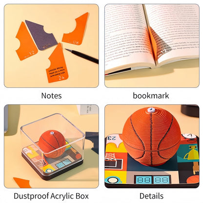 3D Calendar 2025 - Basketball - 3D Calendar