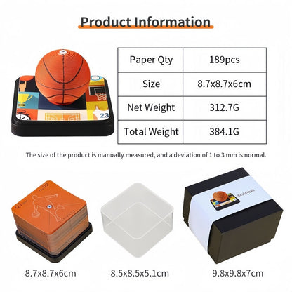 3D Calendar 2025 - Basketball - 3D Calendar