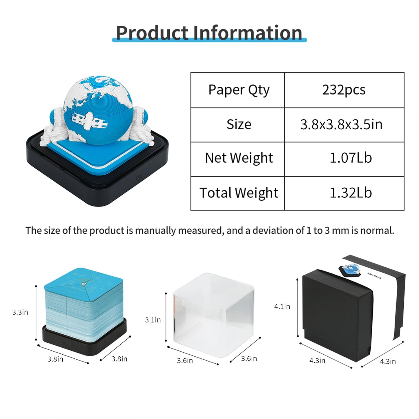 3D Calendar 2025 - Earth - 3D Calendar