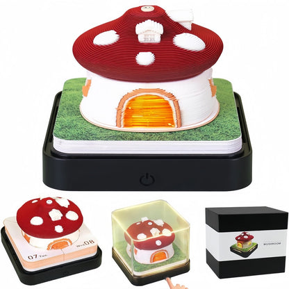 3D Calendar 2025 - Mushroom - 3D Calendar