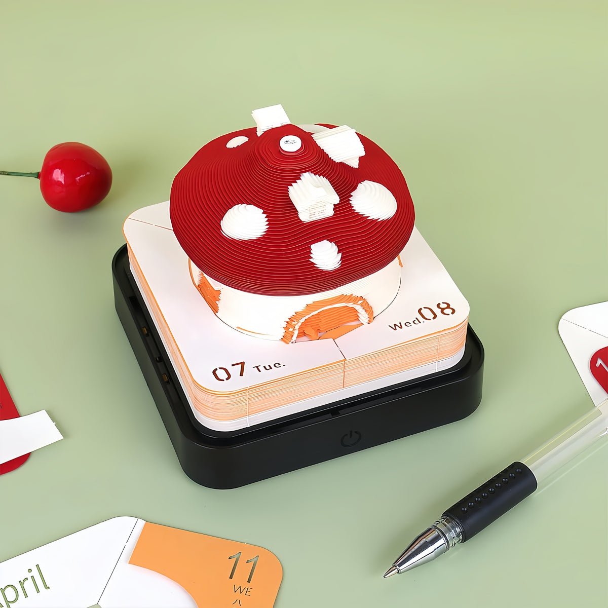 3D Calendar 2025 - Mushroom - 3D Calendar