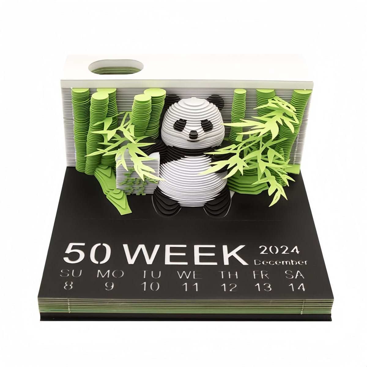 3D Calendar 2025 - Panda A - 3D Calendar