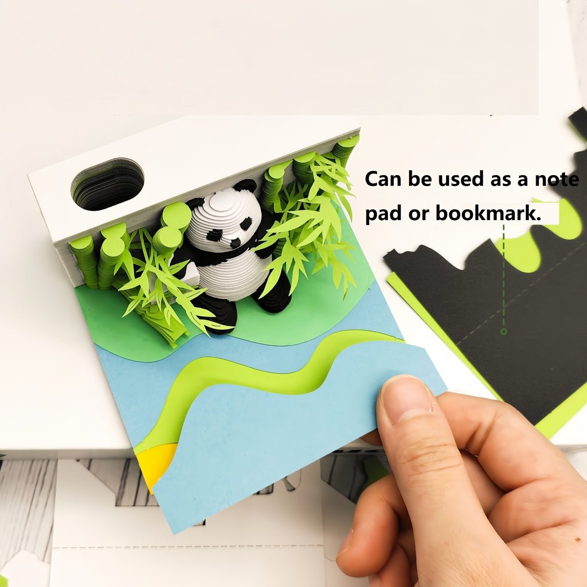 3D Calendar 2025 - Panda A - 3D Calendar