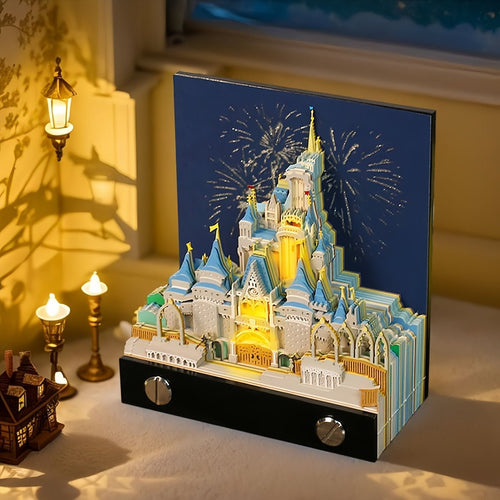 3D Calendar - Cinderella Castle - 3D Calendar