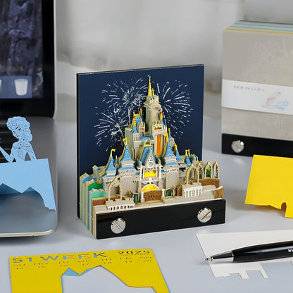 3D Calendar - Cinderella Castle - 3D Calendar