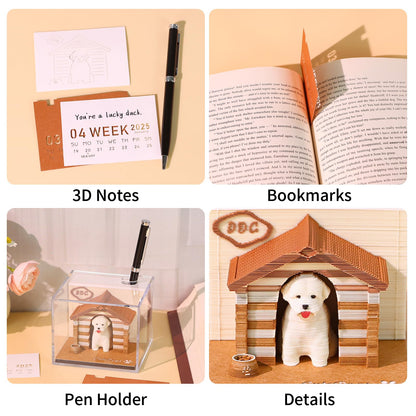 3D Calendar - Dog - 3D Calendar