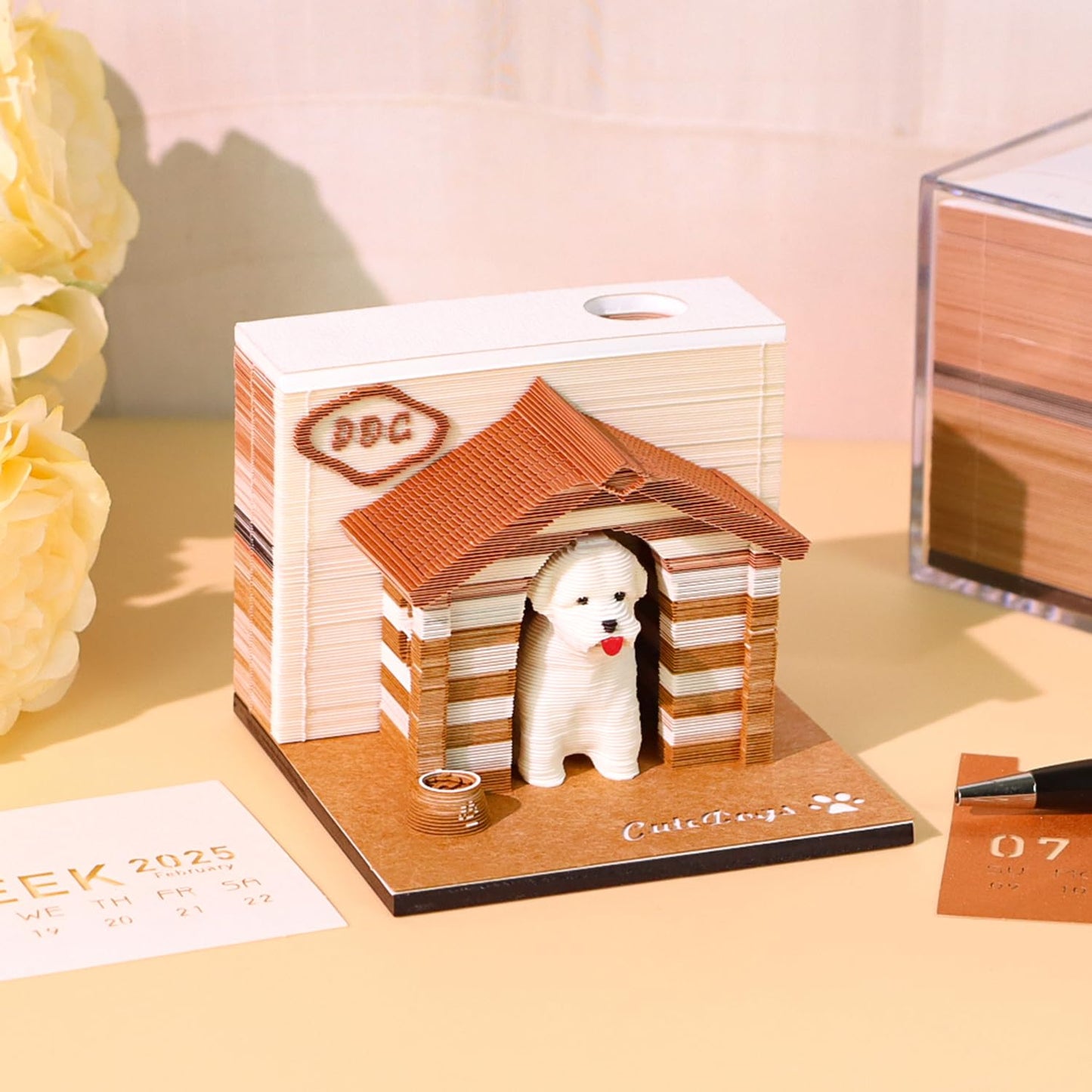 3D Calendar - Dog - 3D Calendar