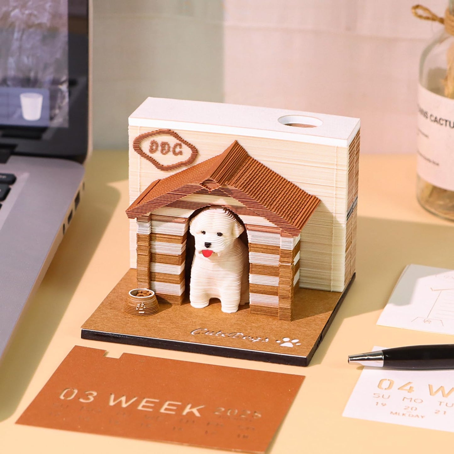 3D Calendar - Dog - 3D Calendar