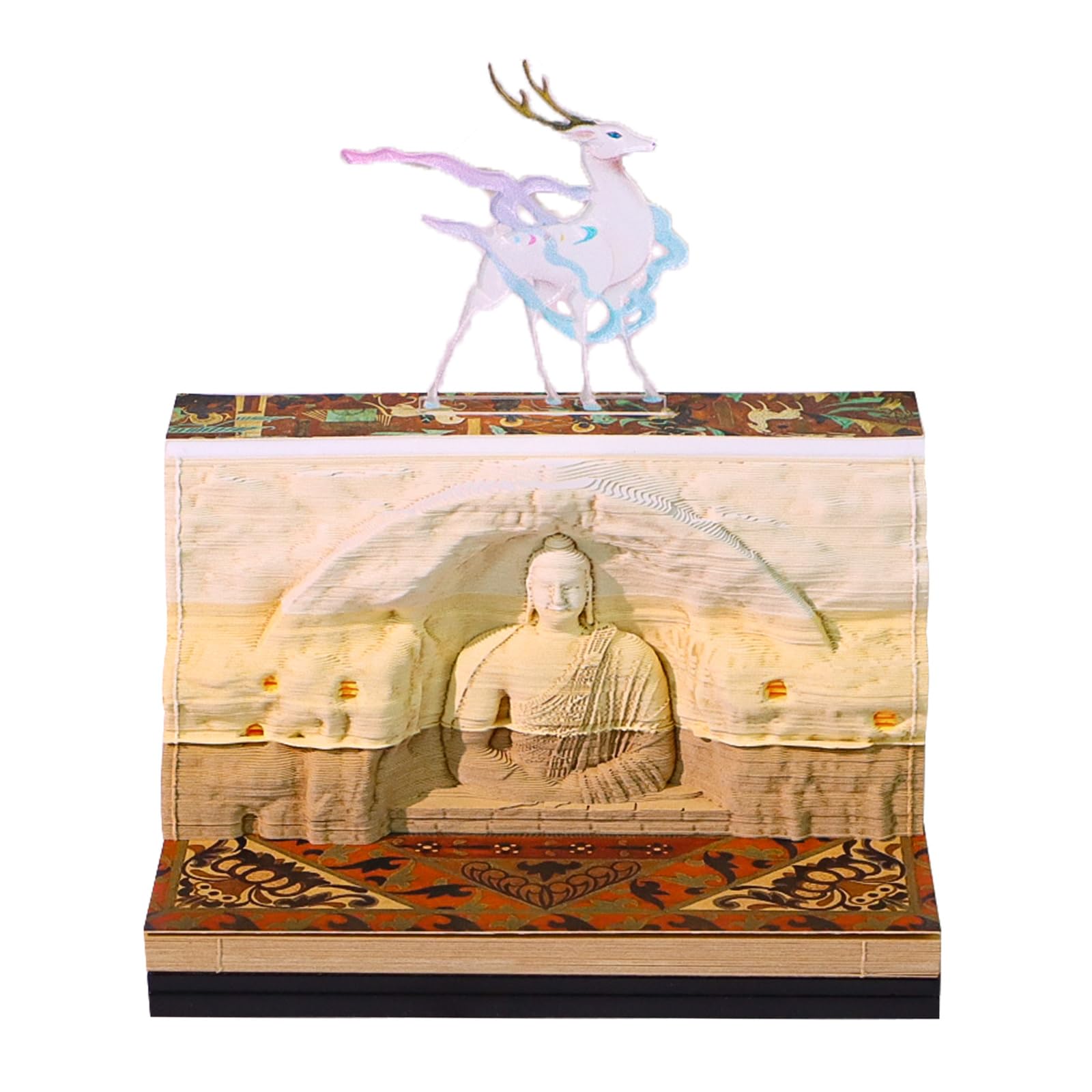 3D Calendar - Dunhuang Mogao Grottoes - 3D Calendar