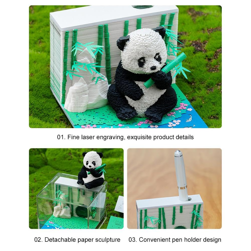 3D Calendar - Panda C - 3D Calendar