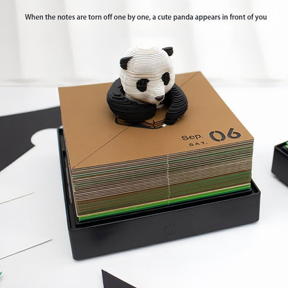 3D Calendar - Panda F - 3D Calendar