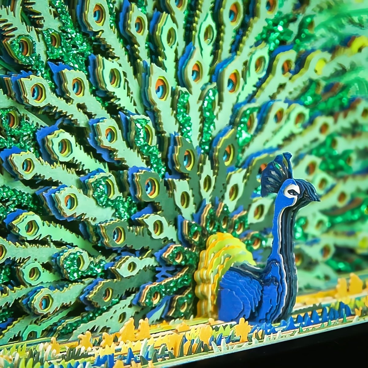 3D Calendar - Peacock - 3D Calendar