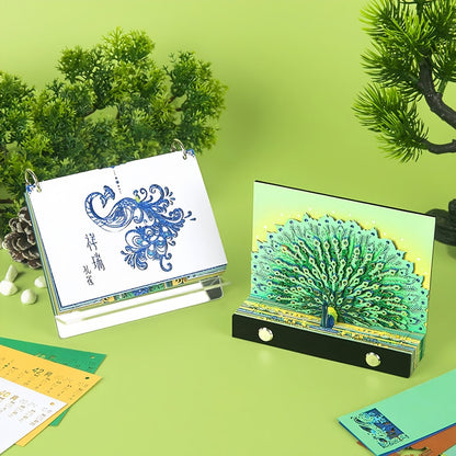 3D Calendar - Peacock - 3D Calendar