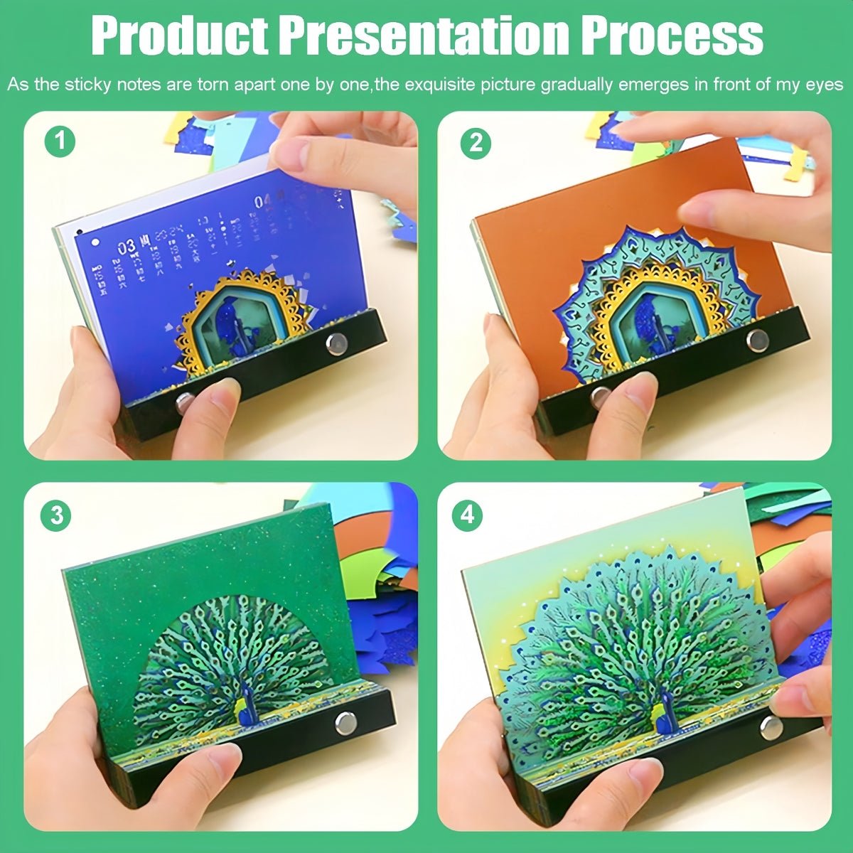 3D Calendar - Peacock - 3D Calendar