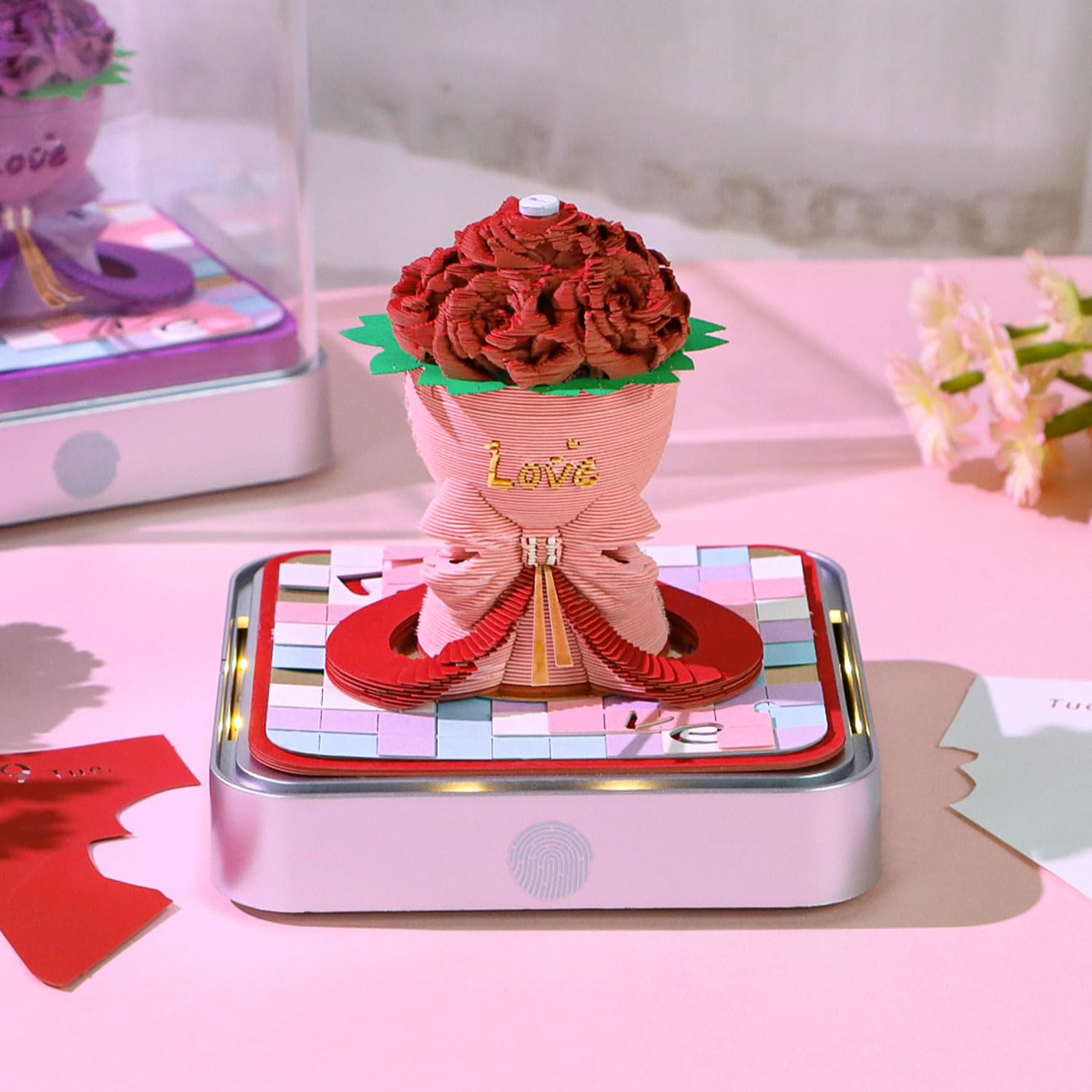 3D Calendar - Roses - 3D Calendar