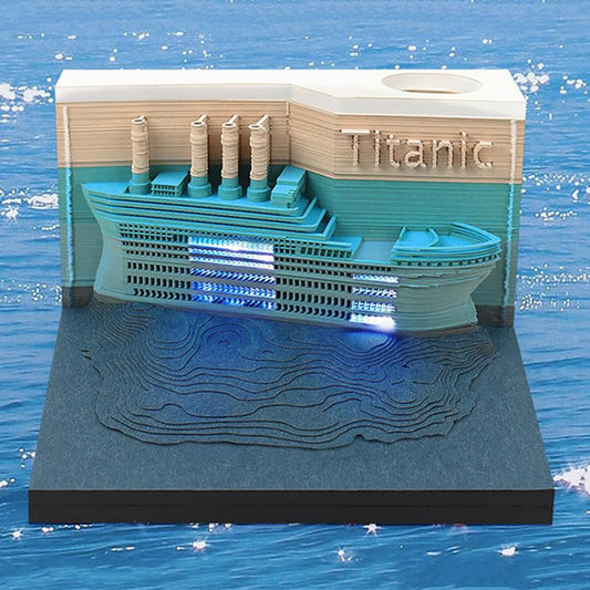 3D Calendar - Titanic - 3D Calendar