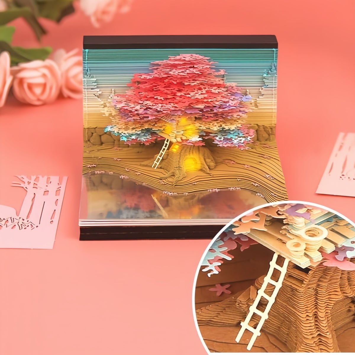 3D Calendar - Tree House - 3D Calendar