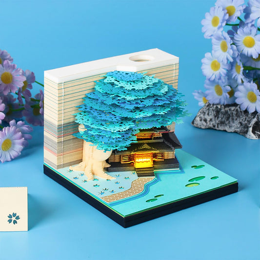 3D Calendar - Tree House B - 3D Calendar