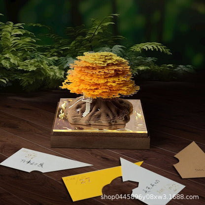 3D Calendar - Tree House C - 3D Calendar