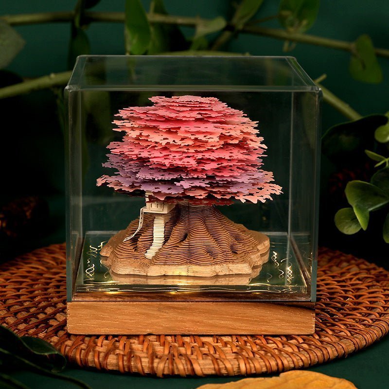 3D Calendar - Tree House C - 3D Calendar