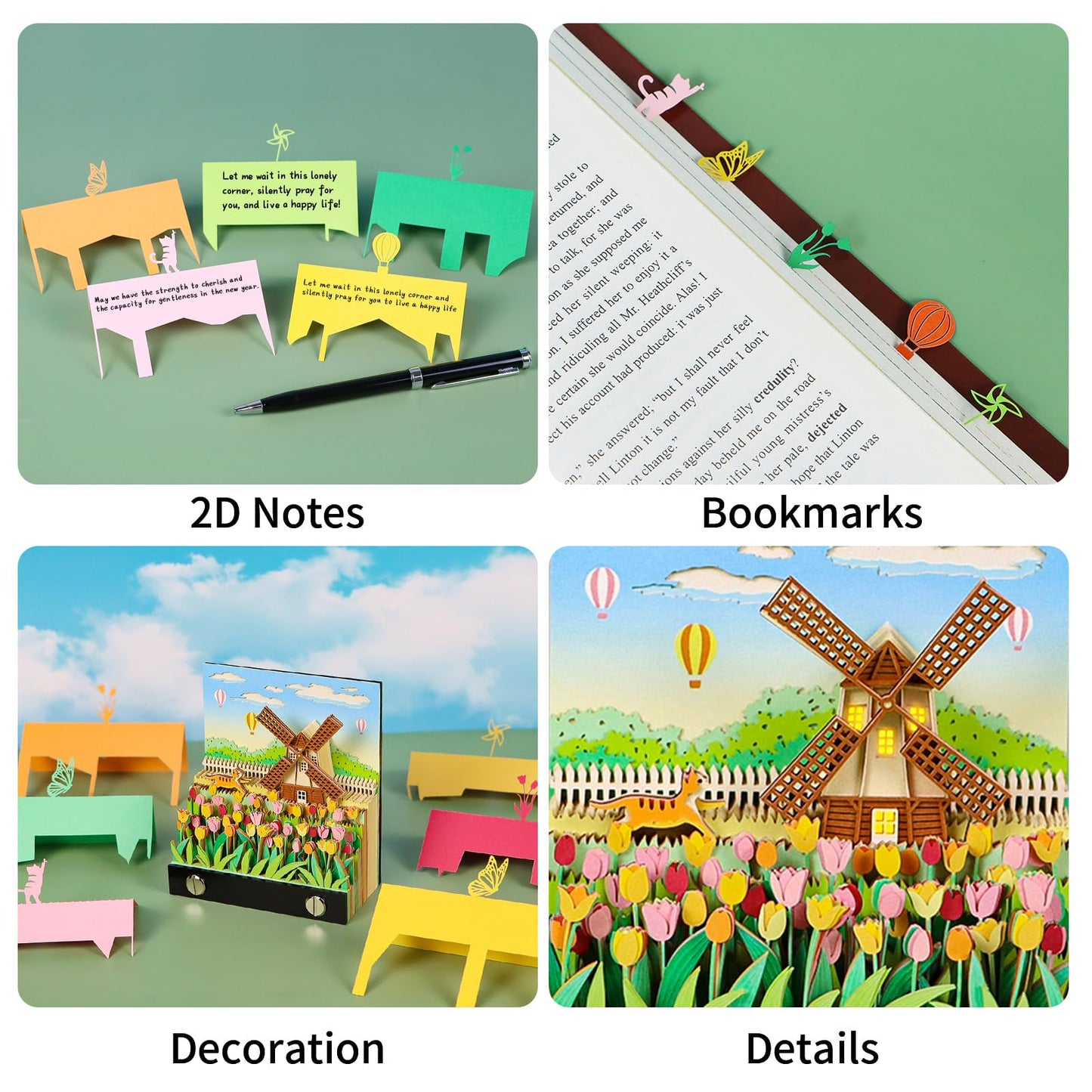 3D Calendar - Windmill - 3D Calendar