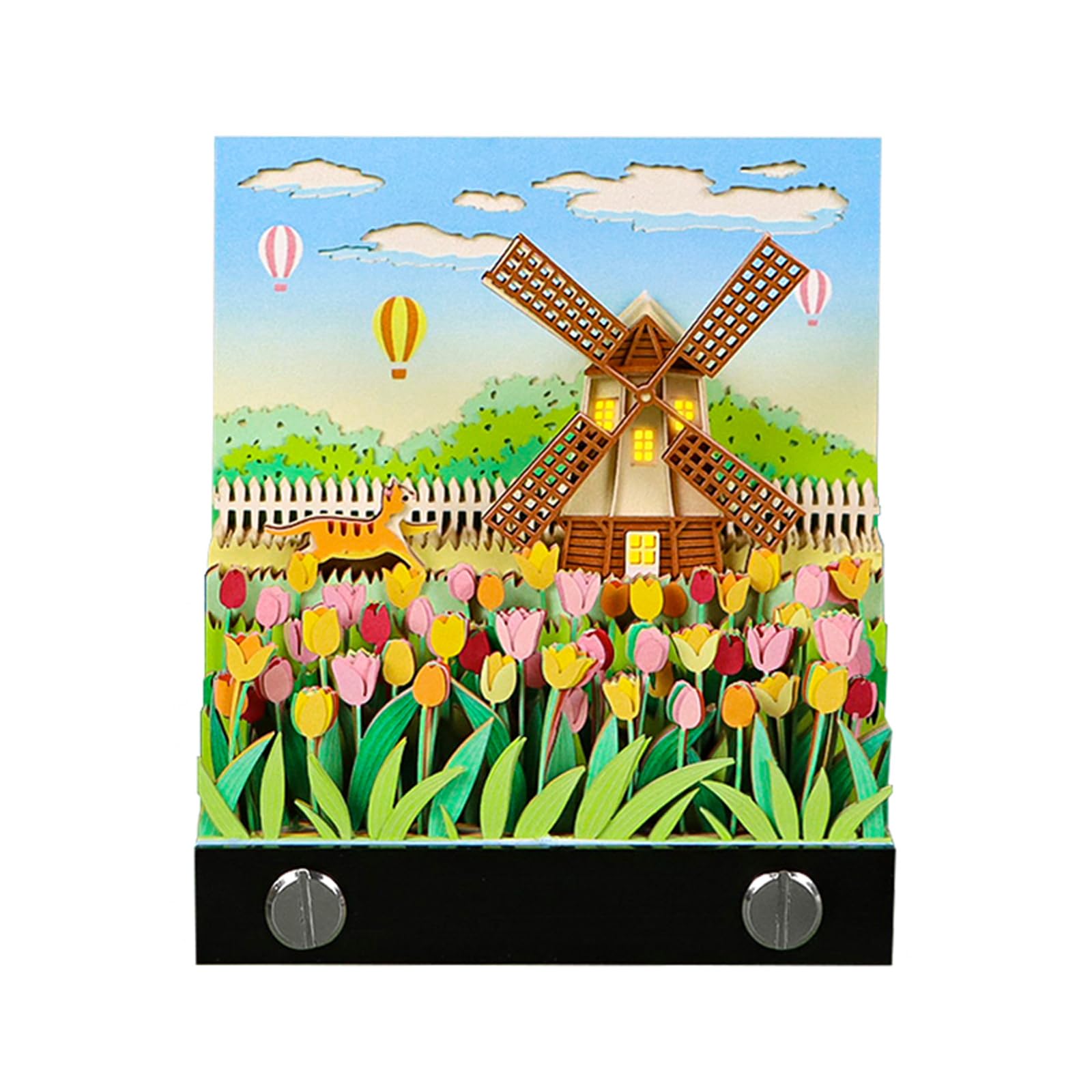 3D Calendar - Windmill - 3D Calendar