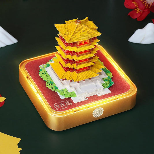 3D Calendar - Yellow Crane Tower - 3D Calendar