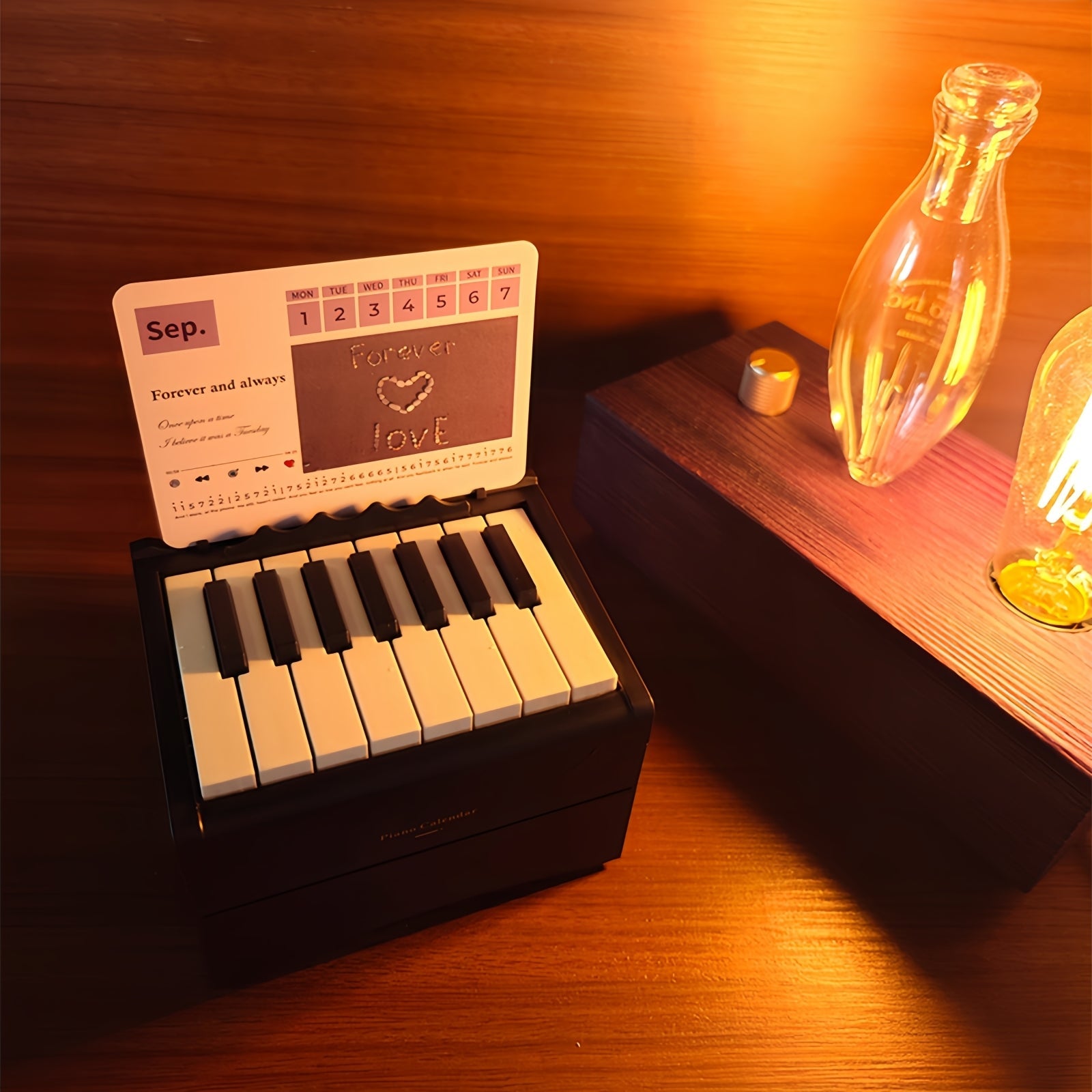 Piano Calendar - Bluetooth Piano - 3D Calendar