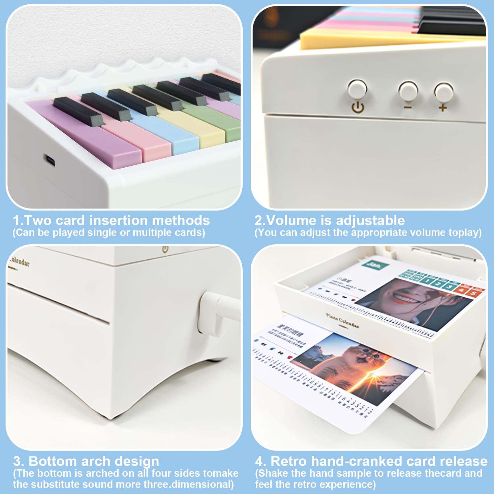 Piano Calendar - Bluetooth Piano - 3D Calendar