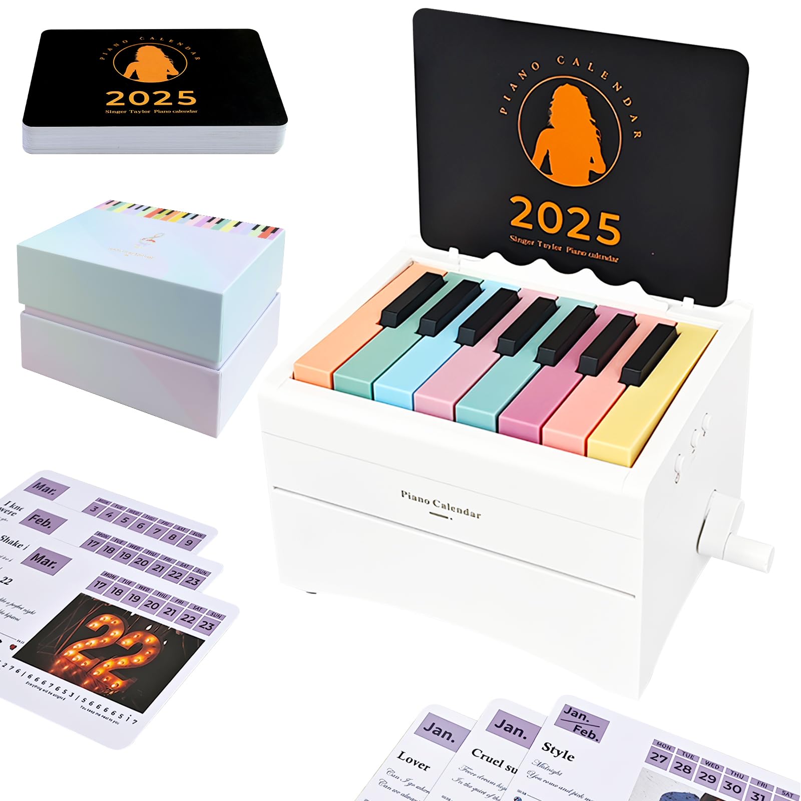 Piano Calendar - Bluetooth Piano - 3D Calendar